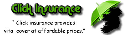 Logo of Click insurance Ireland, Click insurance quotes, Click insurance reviews